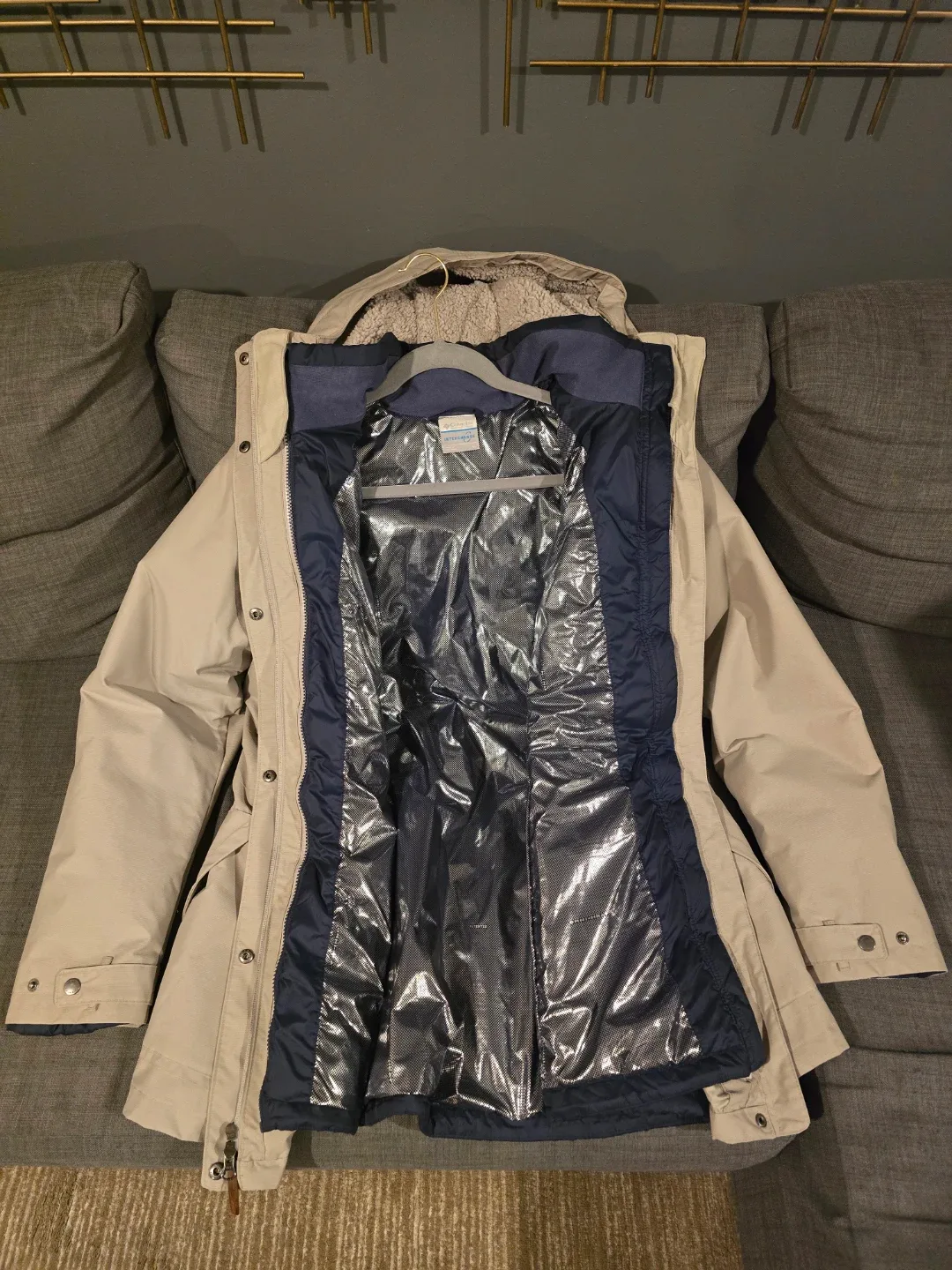 Columbia Jacket Interchange Omni Heat Puff Liner 3 In 1 image indicator(2)