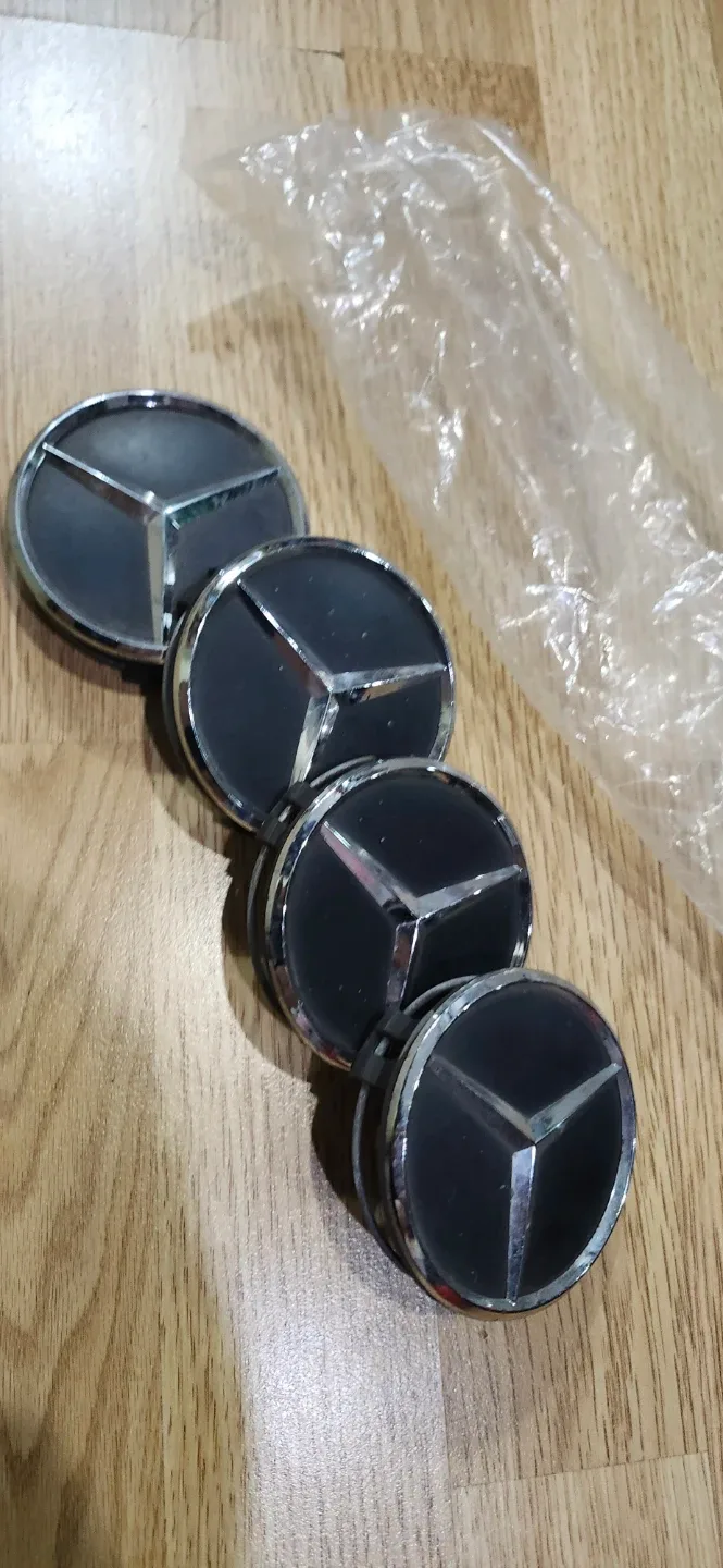 Mercedes-Benz Wheel Center Caps - Set of 4. Price firm image indicator(2)