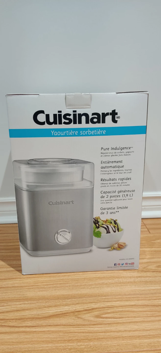 Cuisinart Frozen Yogurt & Ice Cream Maker