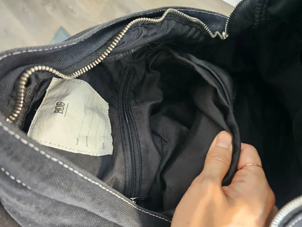 BDG Black Denim Backpack image indicator(8)