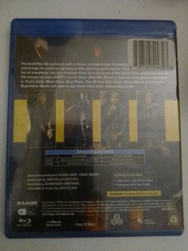 Kevin Hart: I'm a Grown Little Man Blu-ray image indicator(2)