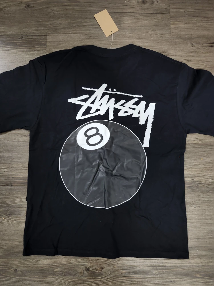 Stussy 8 Ball T-shirt - Black, Size Large - photo 2