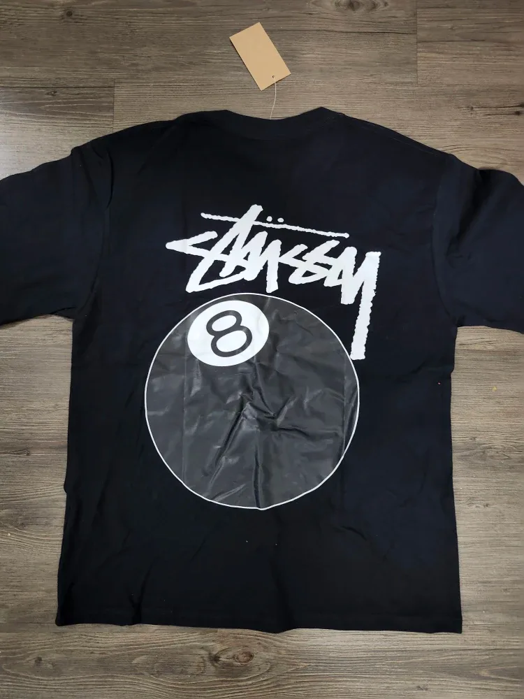 Stussy 8 Ball T-shirt - Black, Size Large image indicator(2)