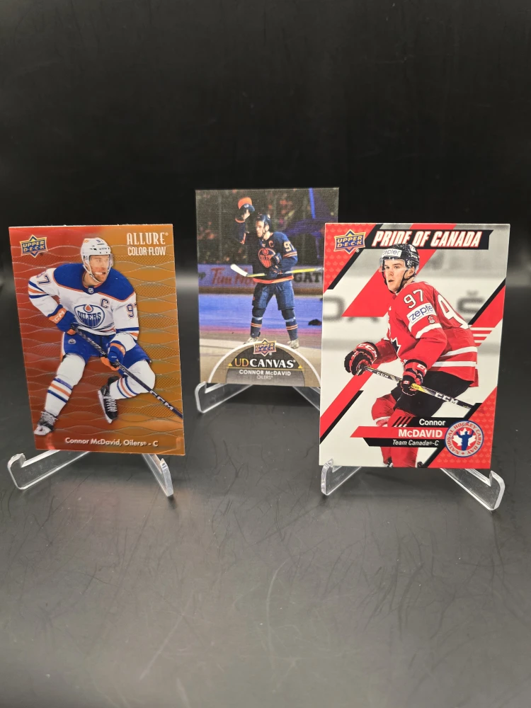 Lot Of 3 Connor McDavid Hockey Cards