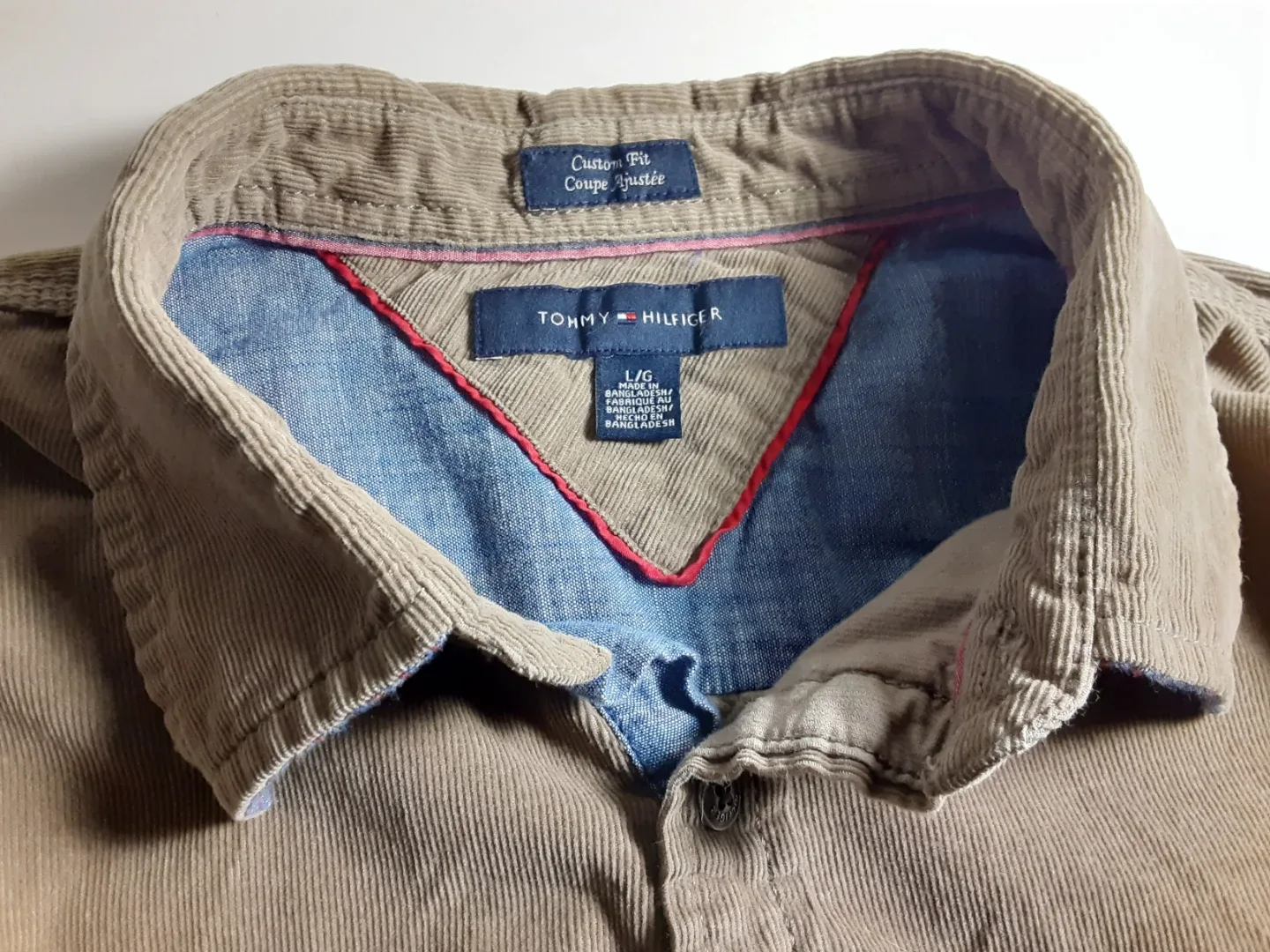 Tommy Hilfiger - Corduroy Long Sleeve Shirt | S: LG image indicator(4)