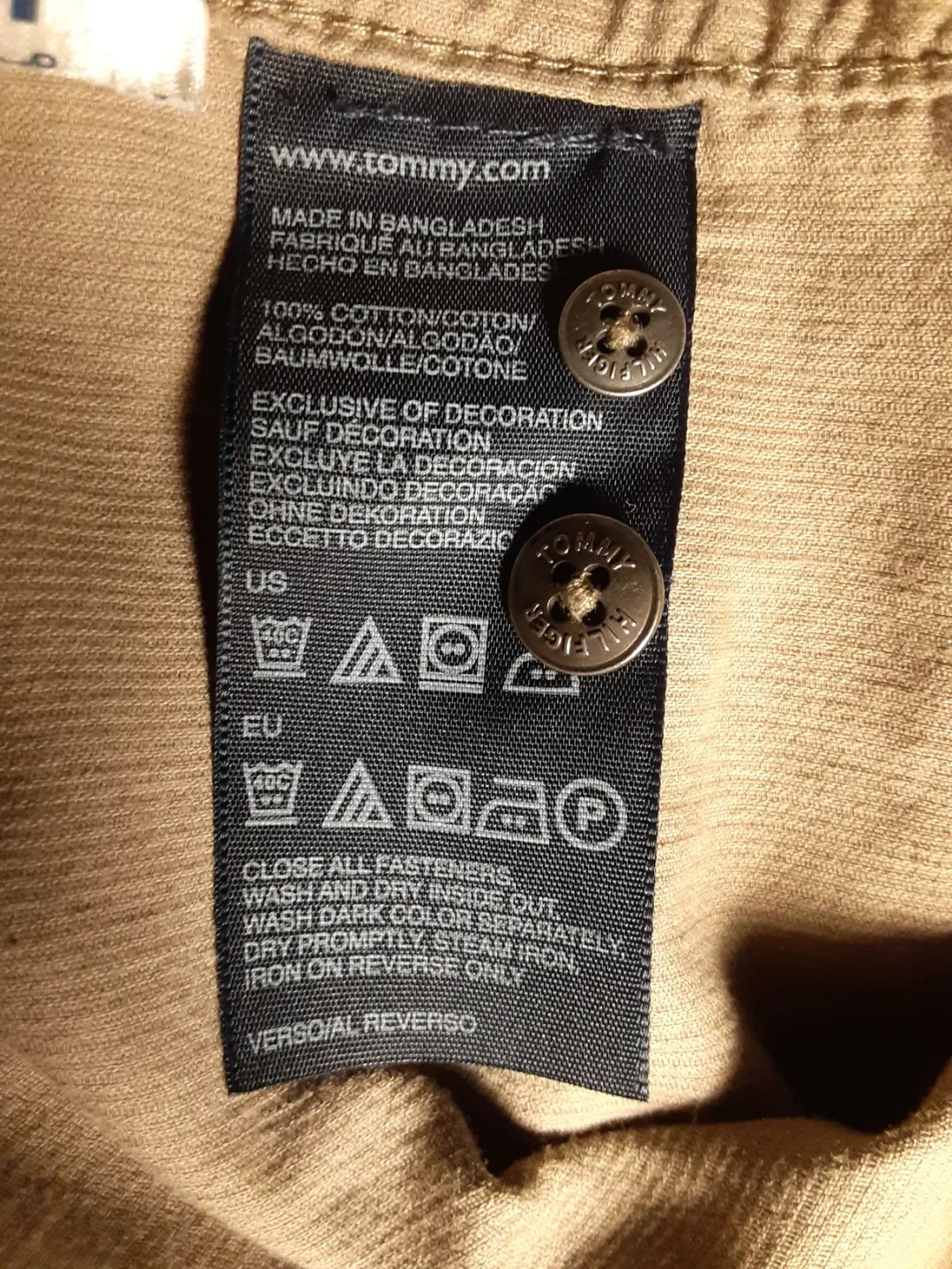 Tommy Hilfiger - Corduroy Long Sleeve Shirt | S: LG image indicator(6)