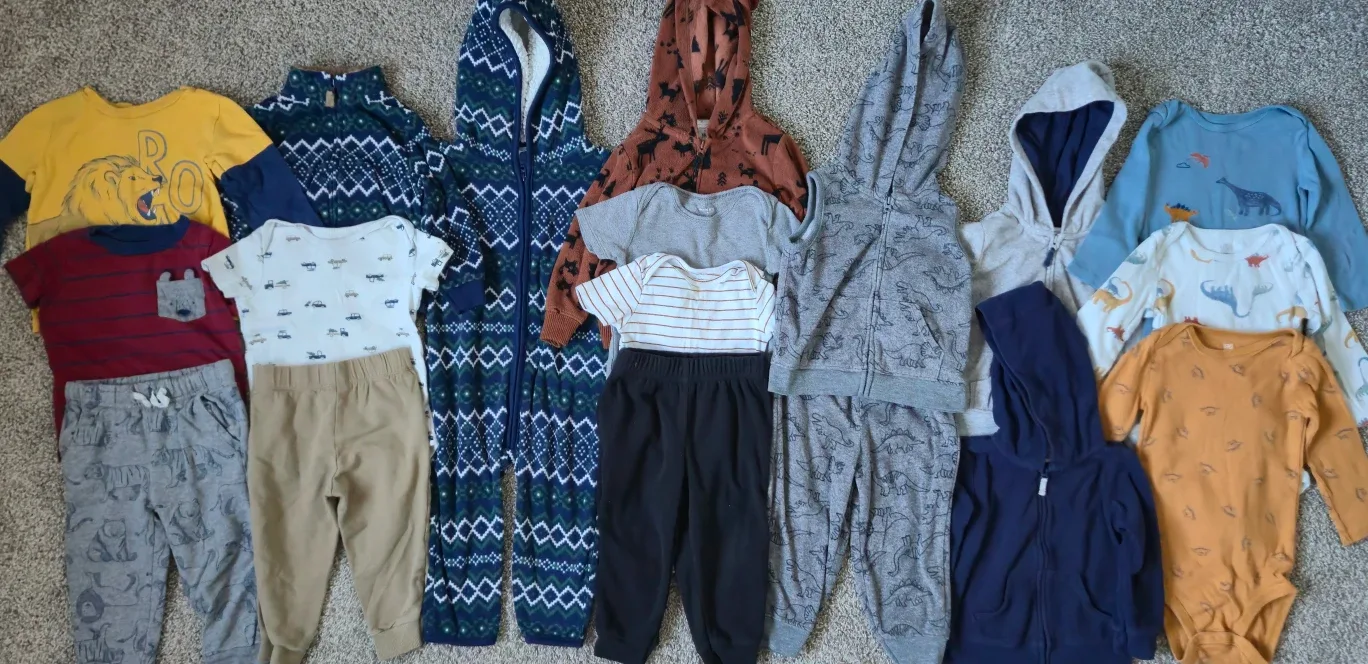 Carter's Baby Clothing Bundle 18M