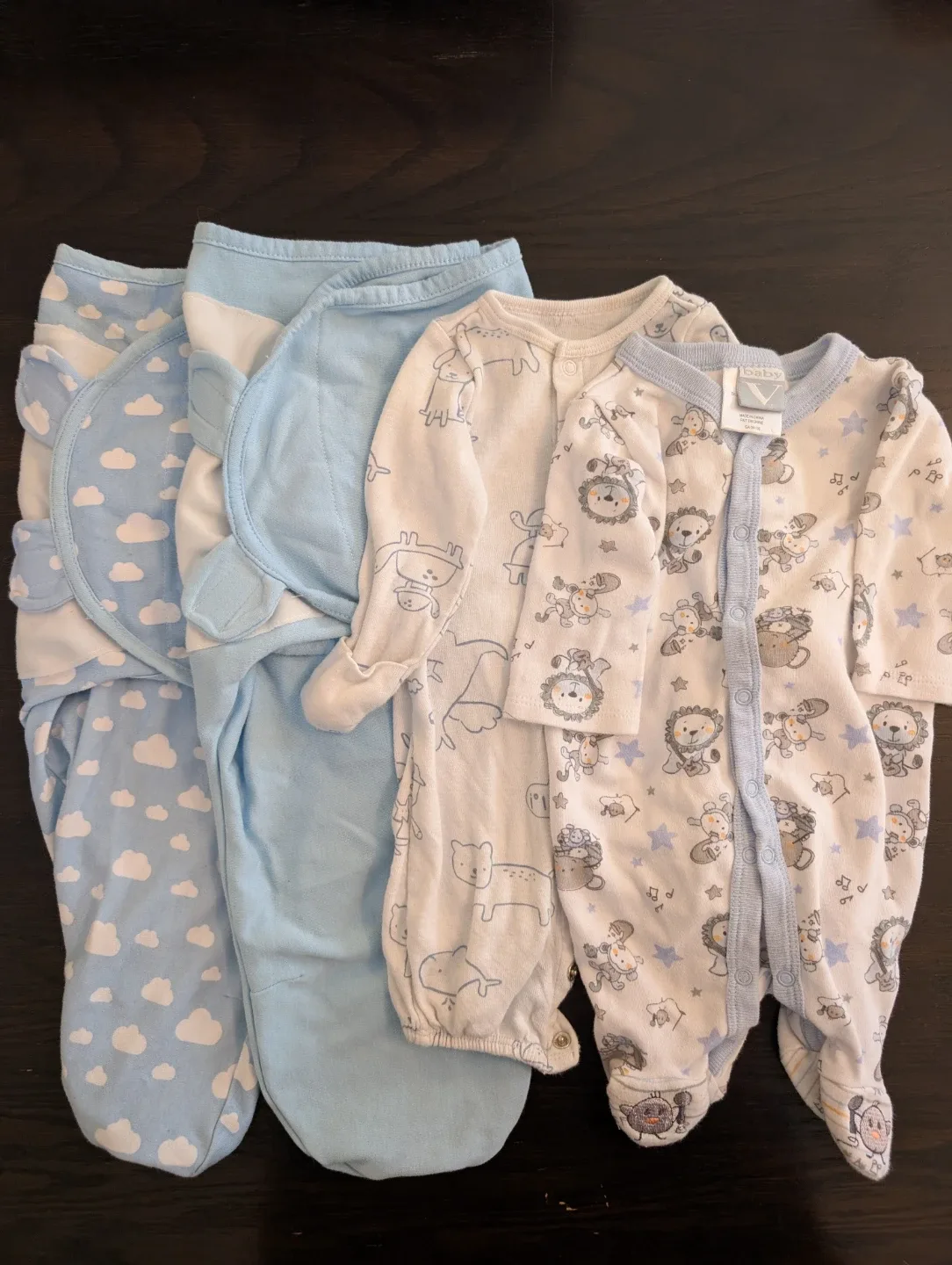 Baby Sleepers and Swaddles - Newborn Size