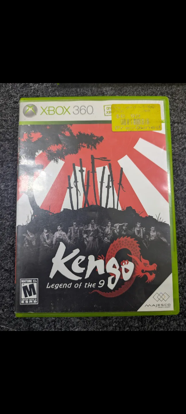 Kengo: Legend of the 9 - Xbox 360 Game thumbnail