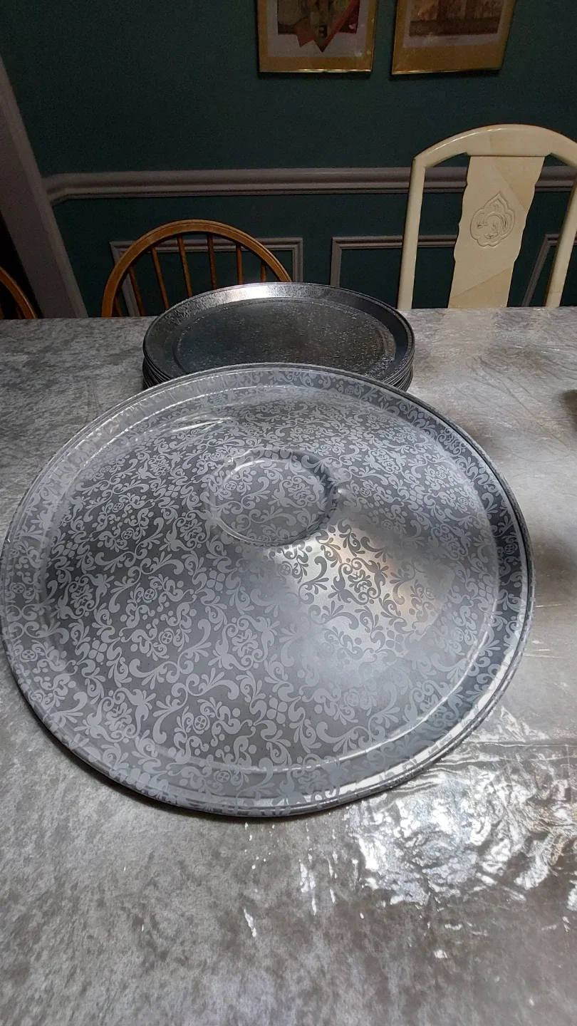 Tin foil serving trays/platters image indicator(5)
