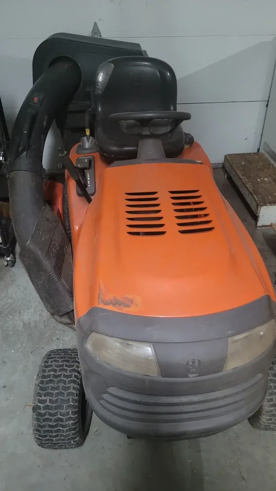 Husqvarna Riding Lawn Mower - Orange