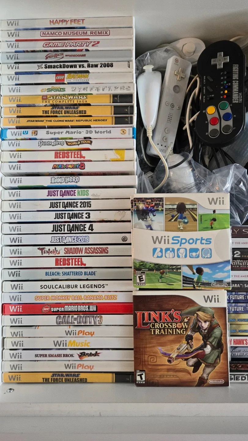 Nintendo Wii Games. Tested. Shipping available. 5$ and up. thumbnail
