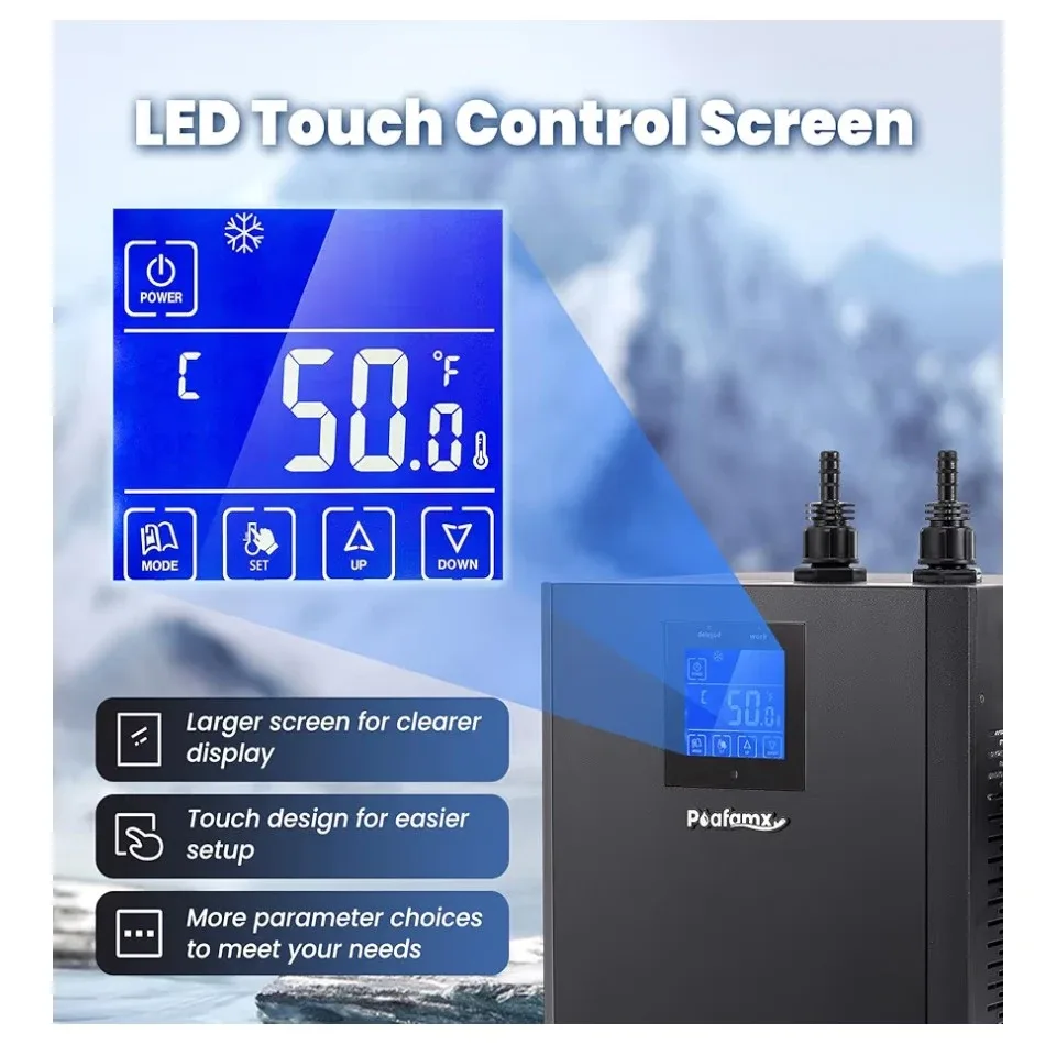 Poafamx Cold Plunge Tub Chiller image indicator(6)