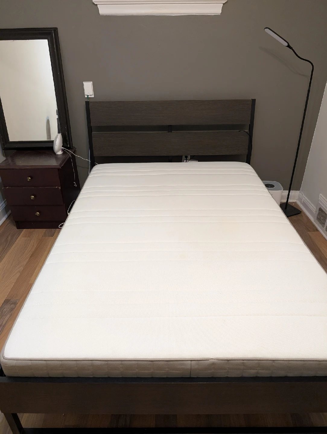 Selling Full size Ikea Mattress and Bed frame - photo 2