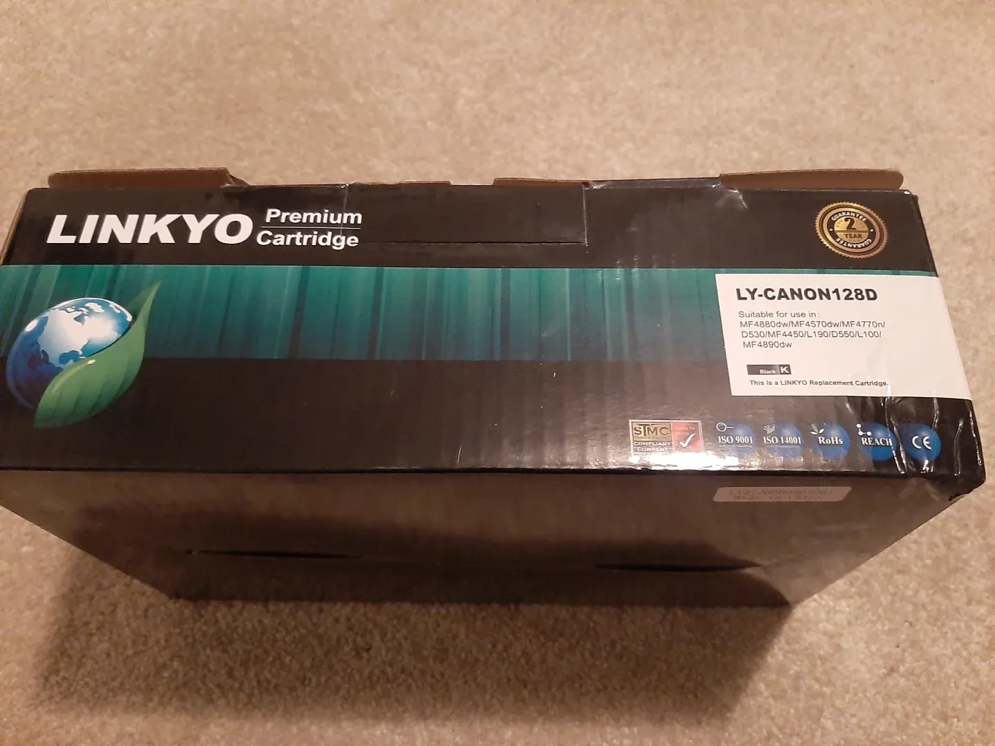 New Linkyo LY-CANON128D Premium Cartridge