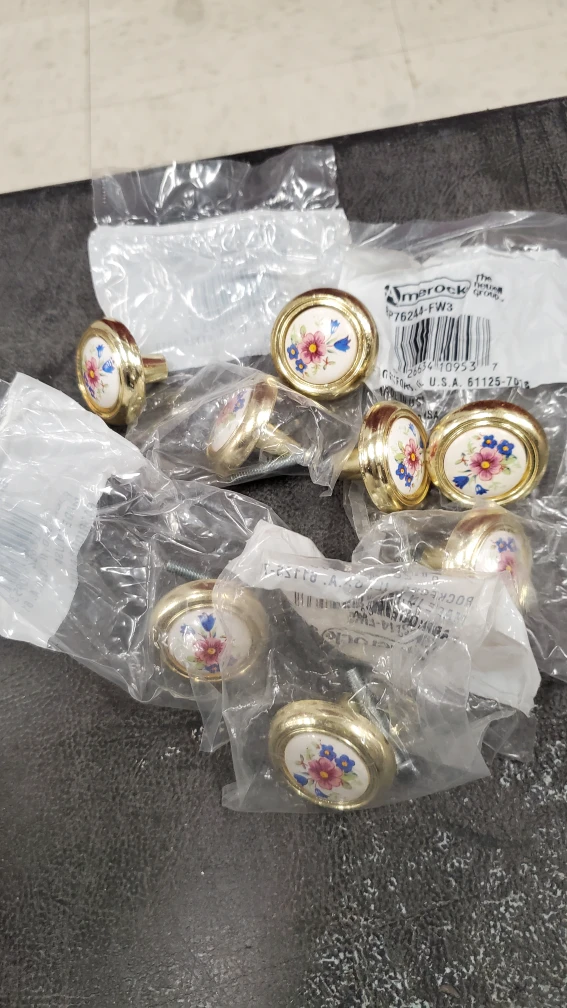 Amerock Floral Cabinet Knobs & Pulls - photo 3