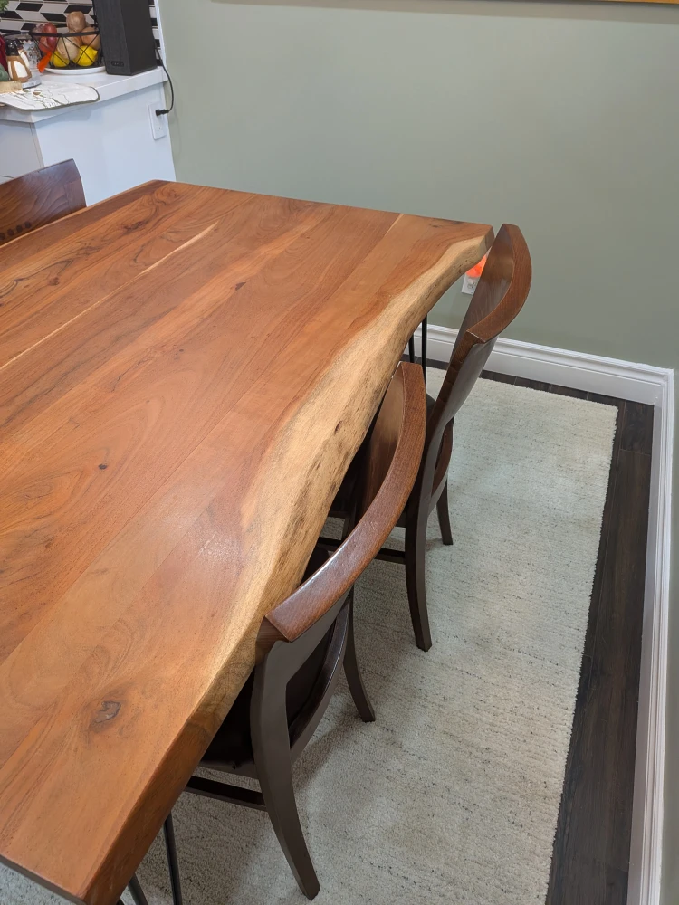 Structube Live Edge wood dining table - photo 4