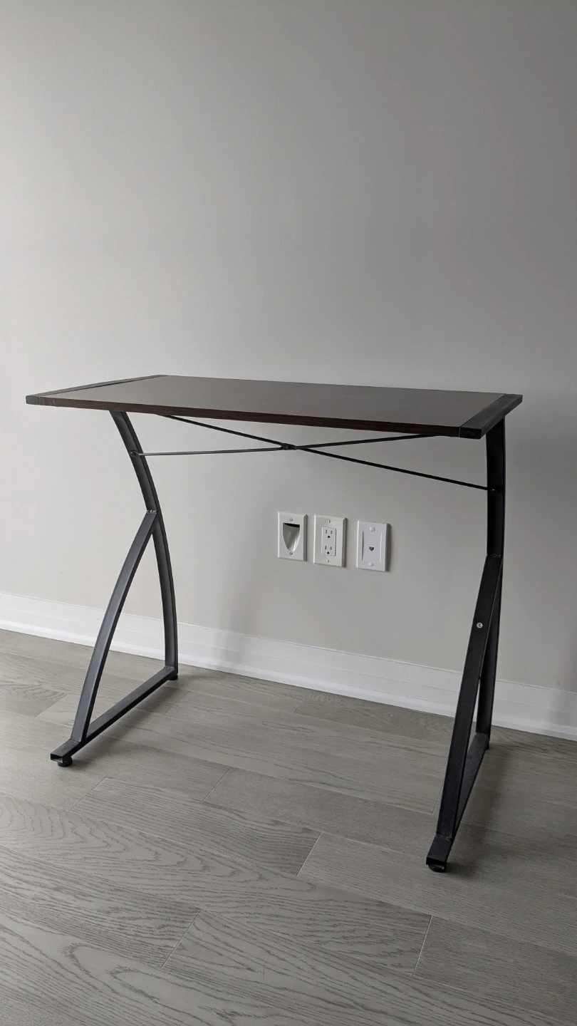 Compact Desk - Brown & Black - photo 3