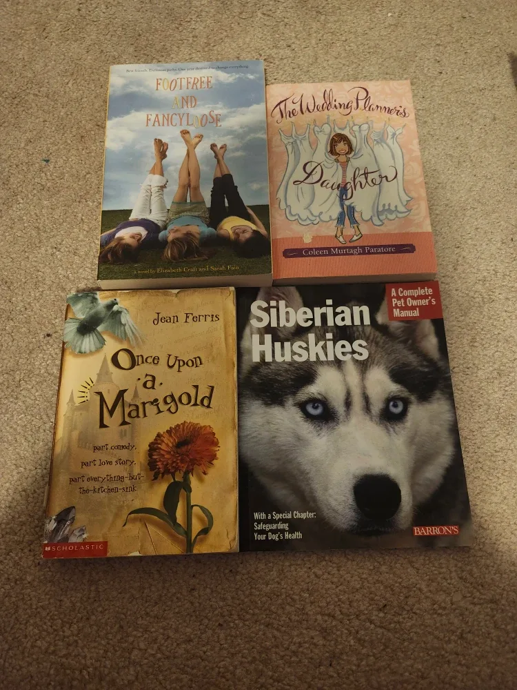 Lot of 4 Books: Footfree, Wedding Planner's Daughter +