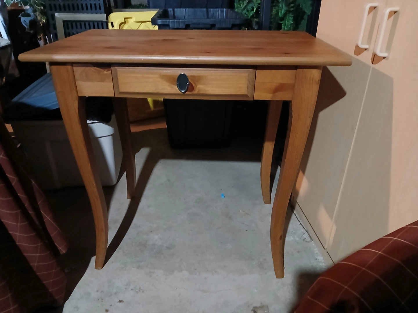 Wooden Desk with Drawer