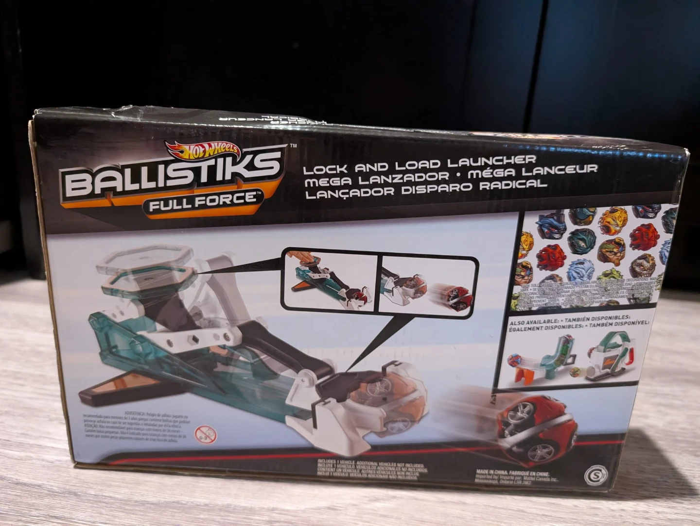 New Hot Wheels Ballistik Full Force Lock and Load Launcher - photo 2