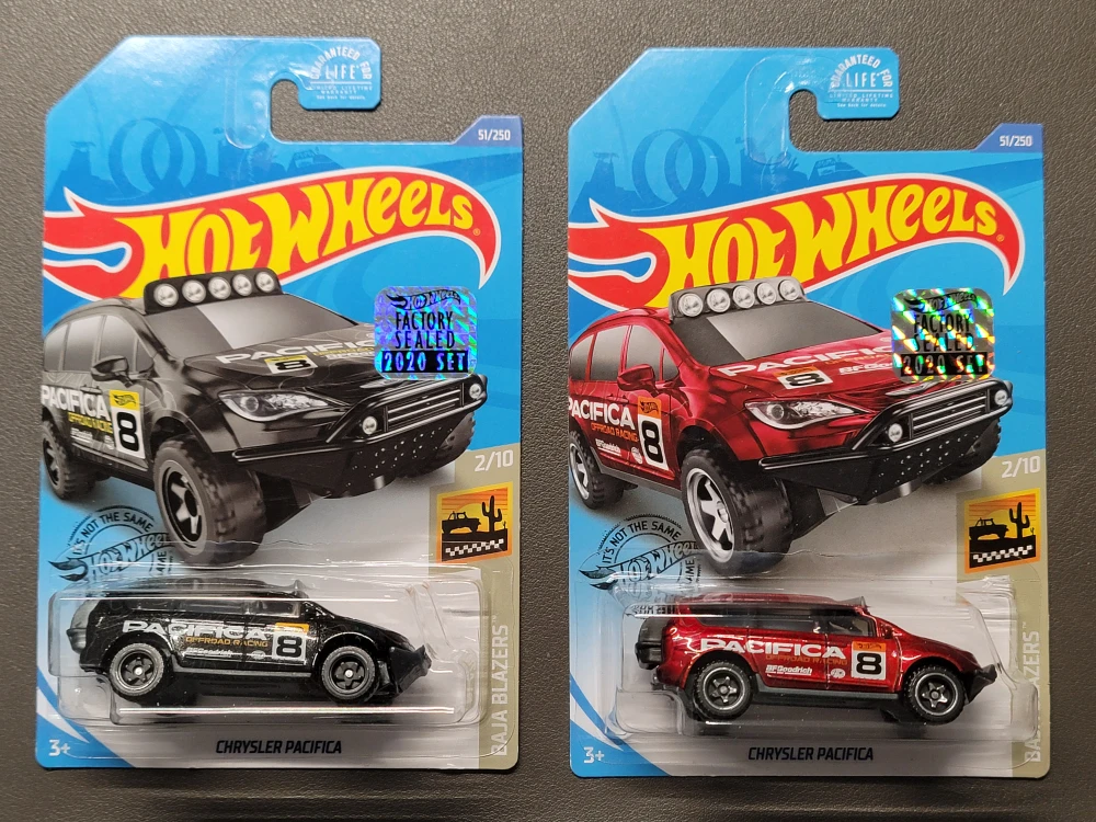 Hot Wheels Chrysler Pacifica 2020 Set Factory Sealed