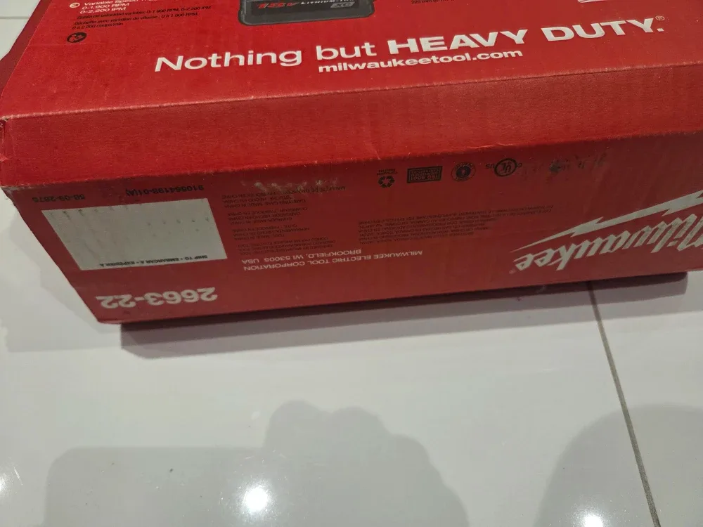 Milwaukee 2663-22 1/2" High Torque Impact Wrench Kit image indicator(4)