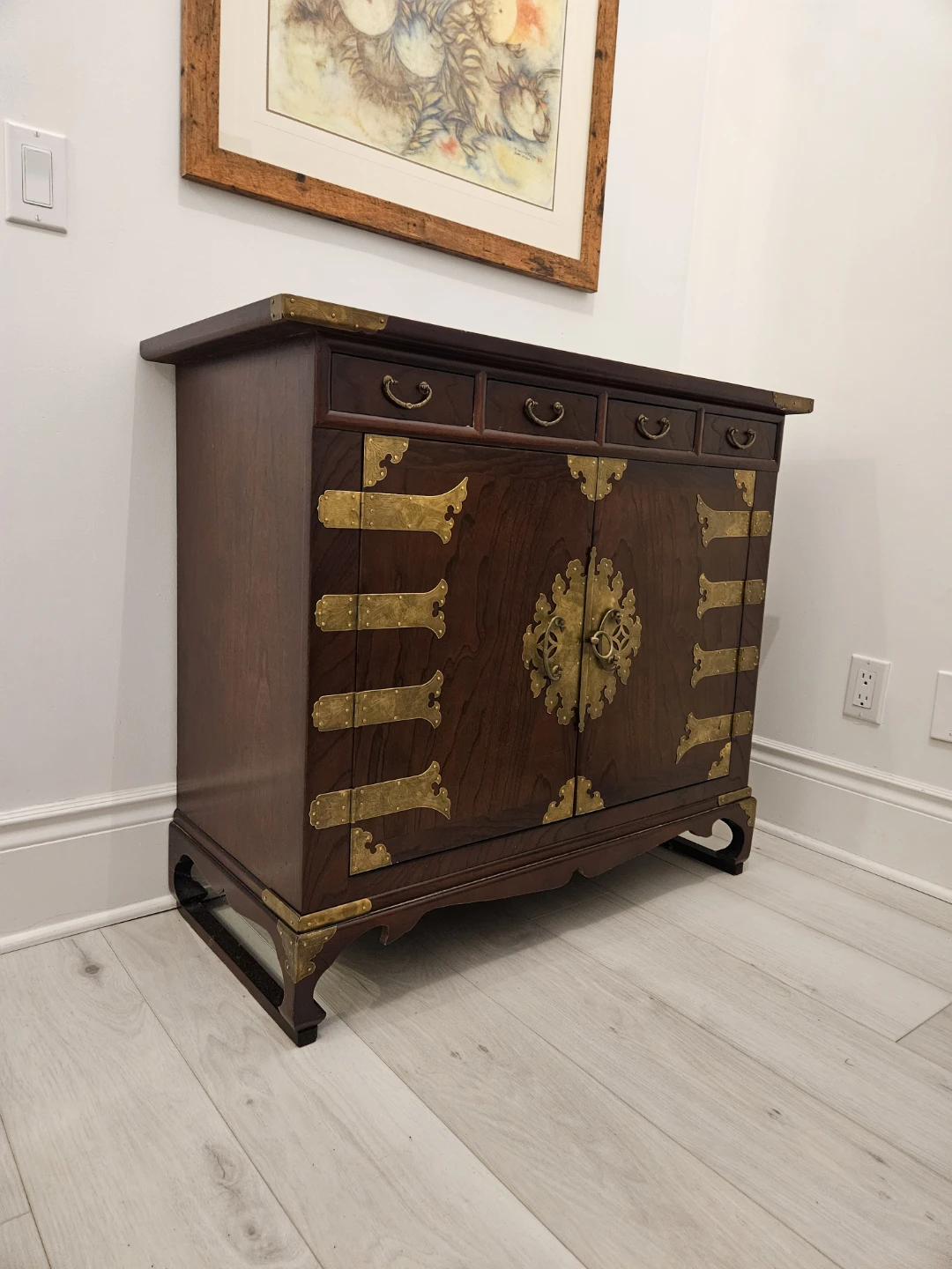 Antique-Style Wooden Cabinet