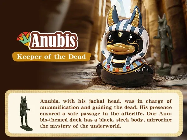 B.Duck x British Museum, Egyptian God Collectible Duck Figurines image indicator(9)