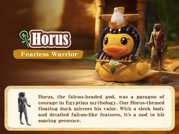 B.Duck x British Museum, Egyptian God Collectible Duck Figurines image indicator(8)