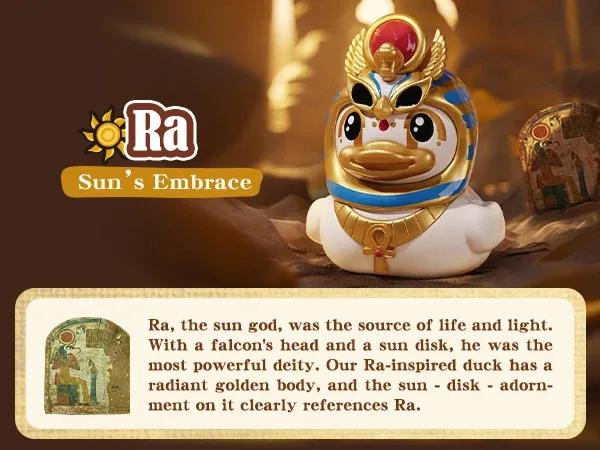 B.Duck x British Museum, Egyptian God Collectible Duck Figurines image indicator(6)
