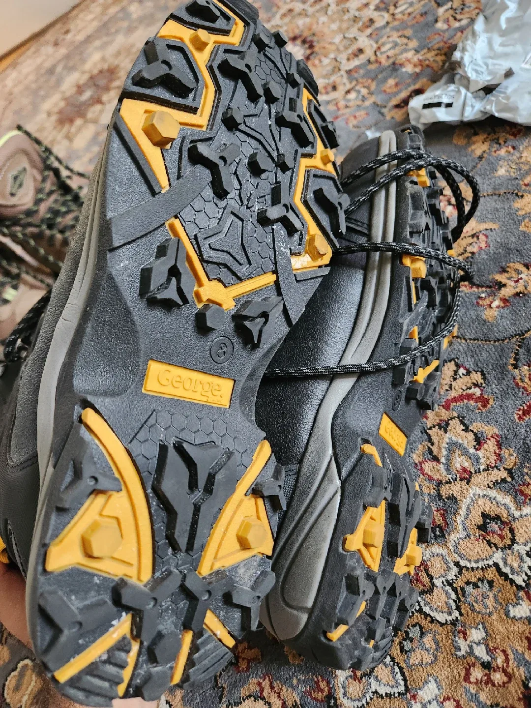 George Black Winter Boots - Size 8 image indicator(4)