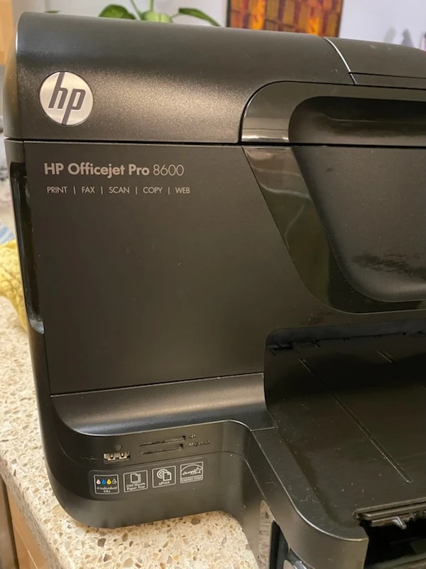 HP Officejet Pro 8600 Printer - photo 3