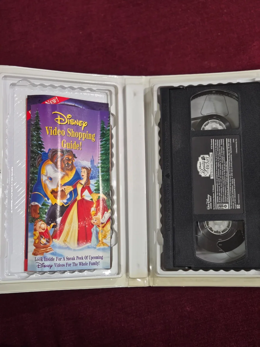 Disney's Beauty and the Beast VHS Tape image indicator(2)