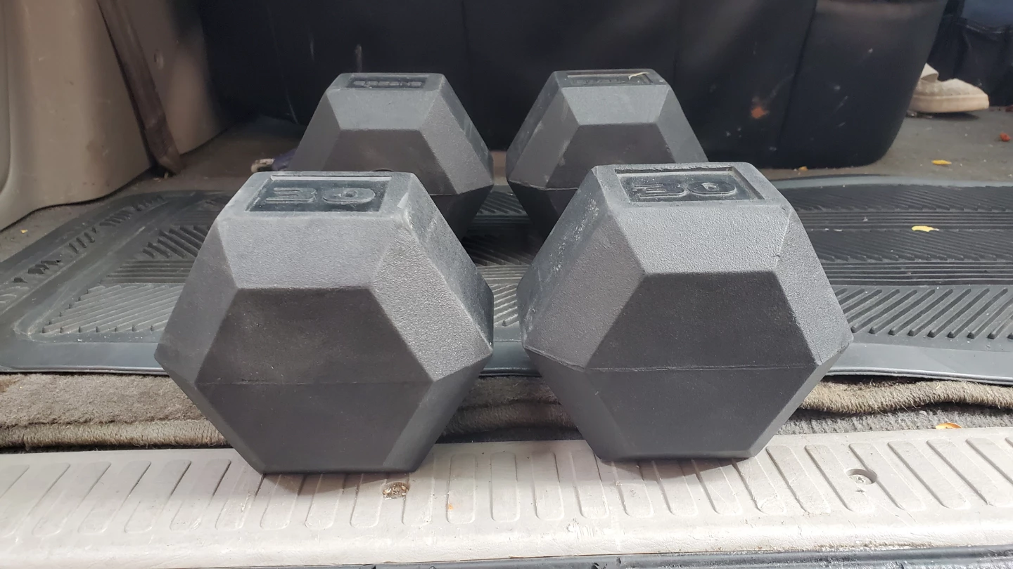 Dumbells 35 KG and 30 KG