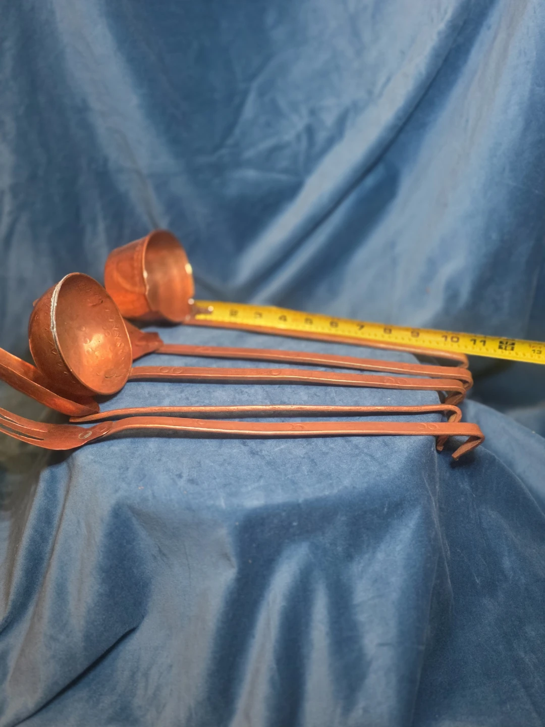 Vintage Copper Kitchen Utensil Set - photo 2