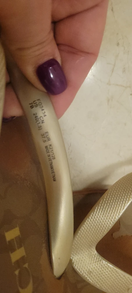 Coach Flip Flops US 10 - photo 3