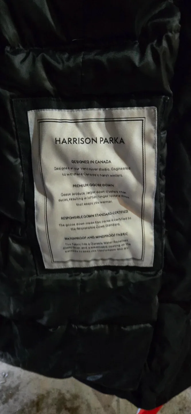 Large Babaton Harrison Parka - Black image indicator(2)