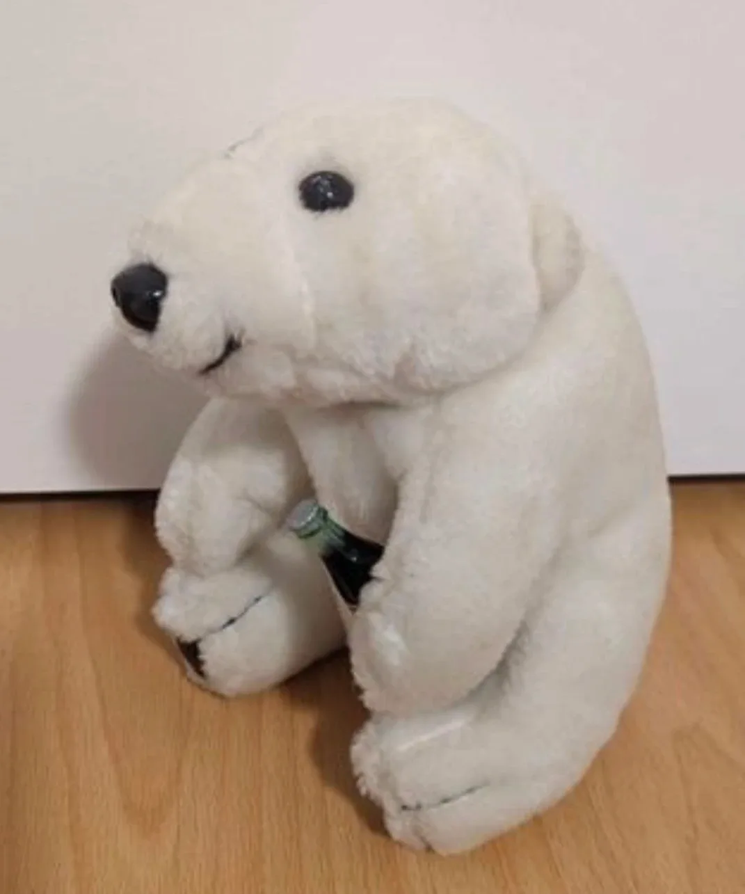 Coca Cola Polar Bear Plush Toy thumbnail