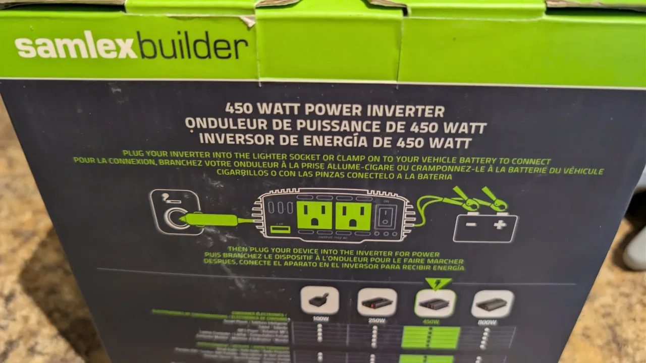 450W Power Inverter - New in Box! image indicator(3)