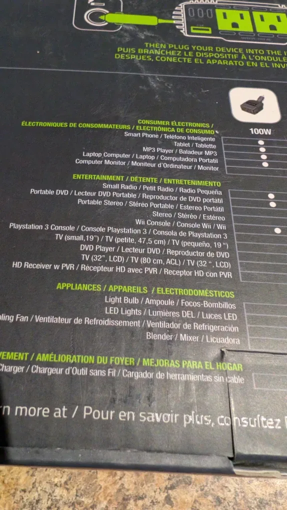 450W Power Inverter - New in Box! image indicator(5)