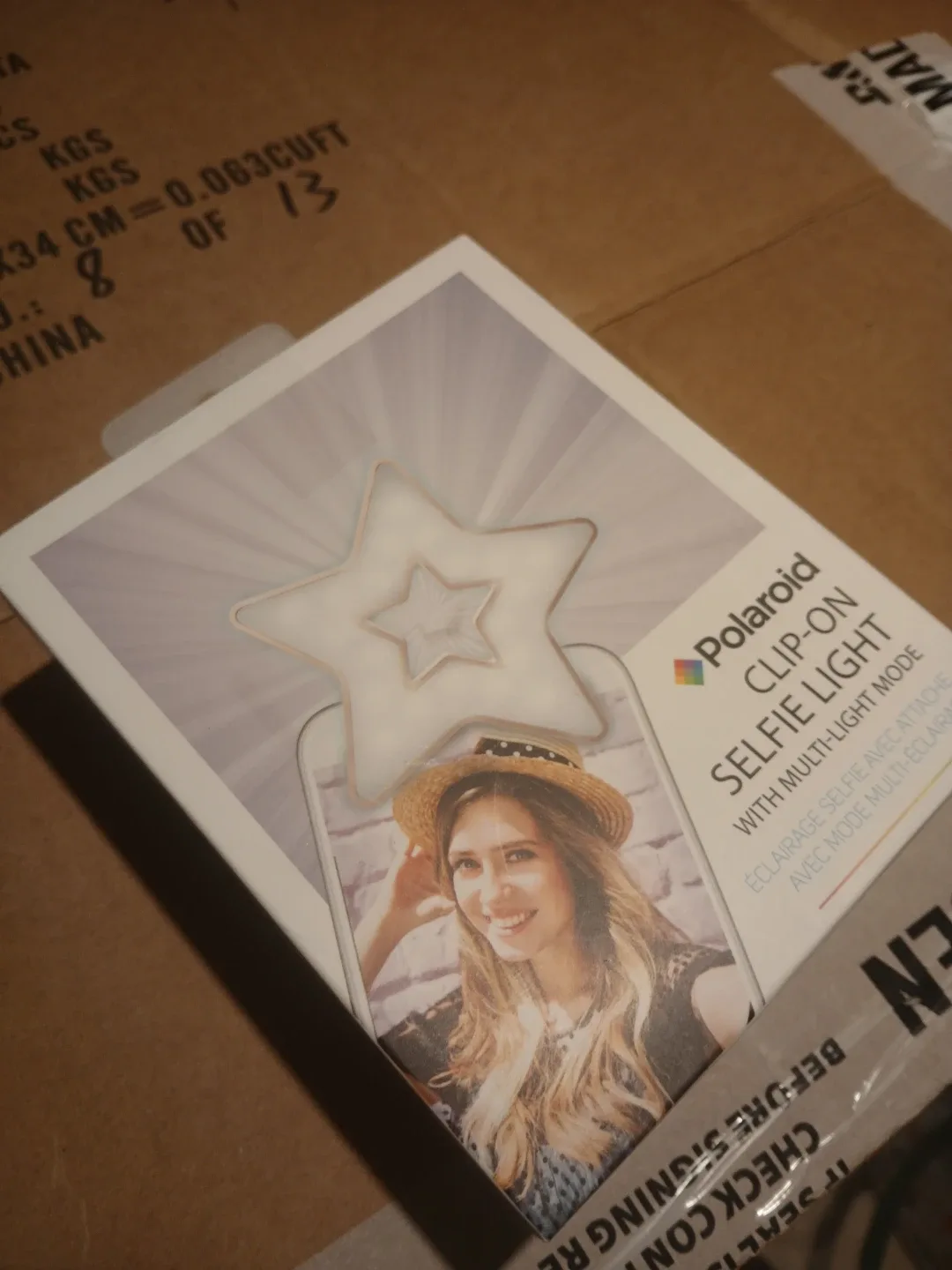 Polaroid Clip-On Selfie Light - New in Box!