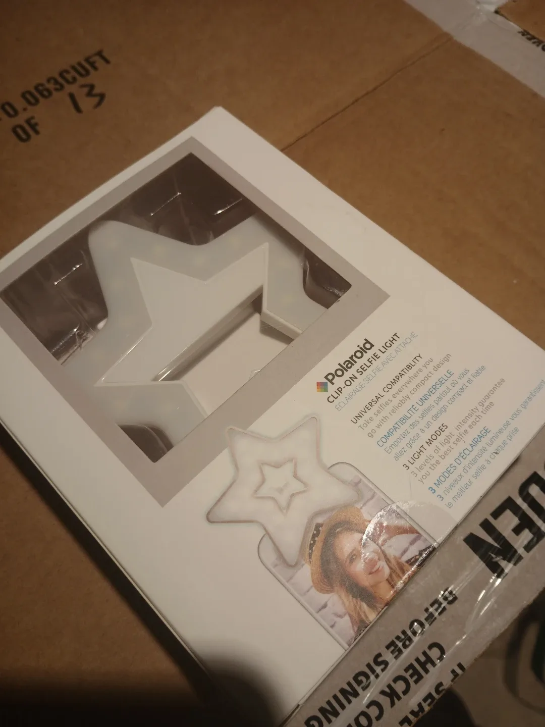 Polaroid Clip-On Selfie Light - New in Box! image indicator(2)