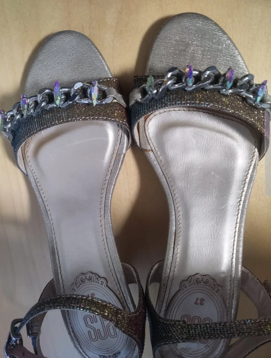 New mid-heel sandals - Size 5 or 5.5   (PRICE ADJUSTED)
