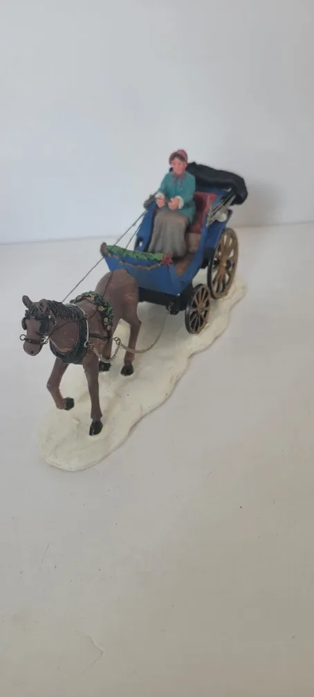 Lemax Figurine Horse and Carriage