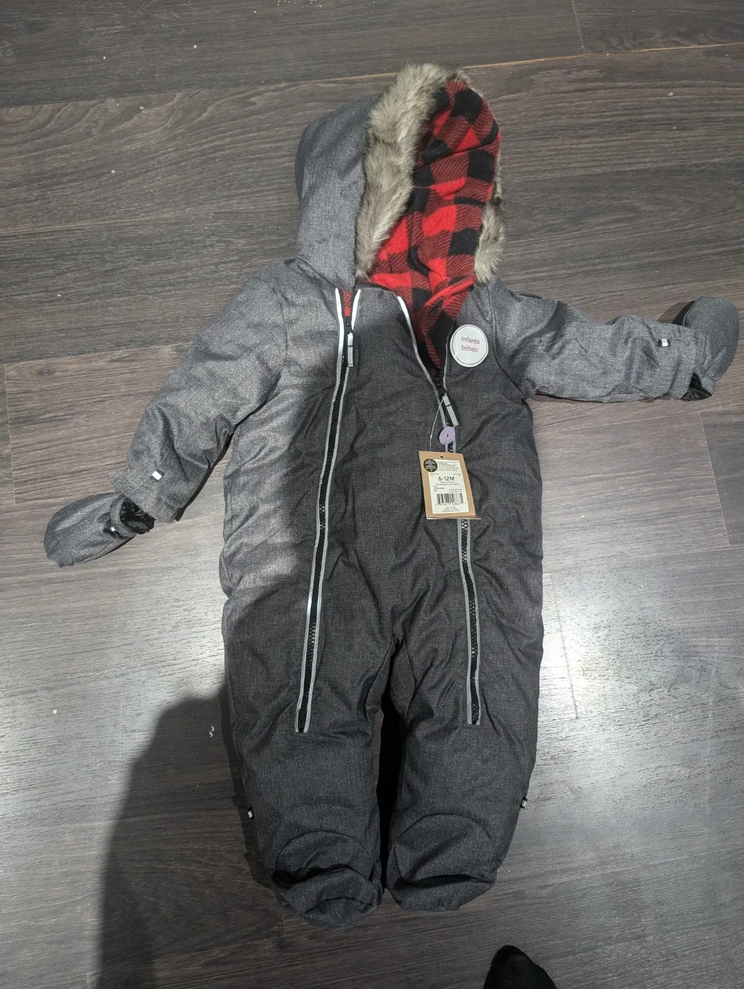 Infants Snowsuit - 6-12 Months thumbnail
