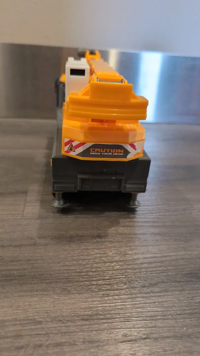 Toy Crane Truck - Yellow & Gray image indicator(4)