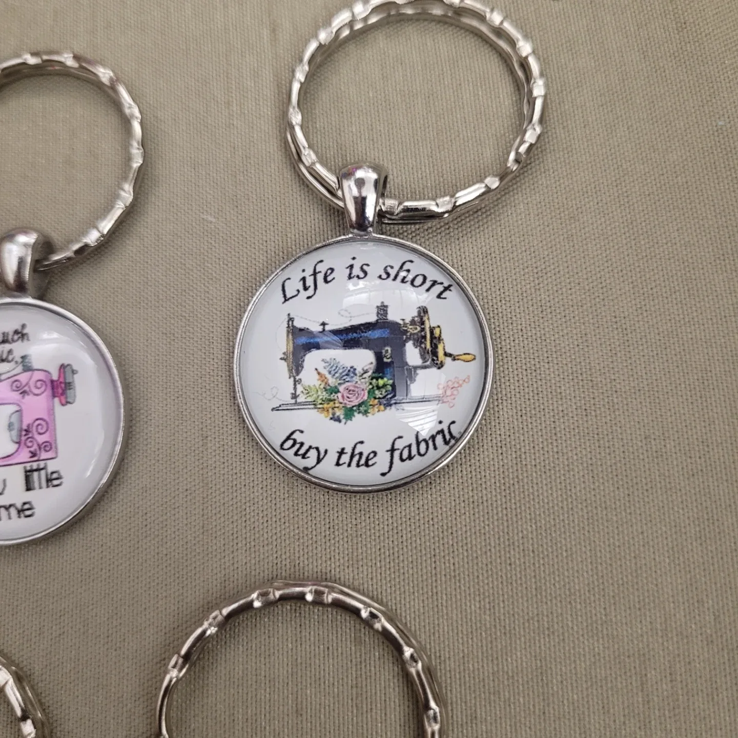 Sewing Keychains Brand New without Tags 3.00 or 2 for 5.00 image indicator(3)