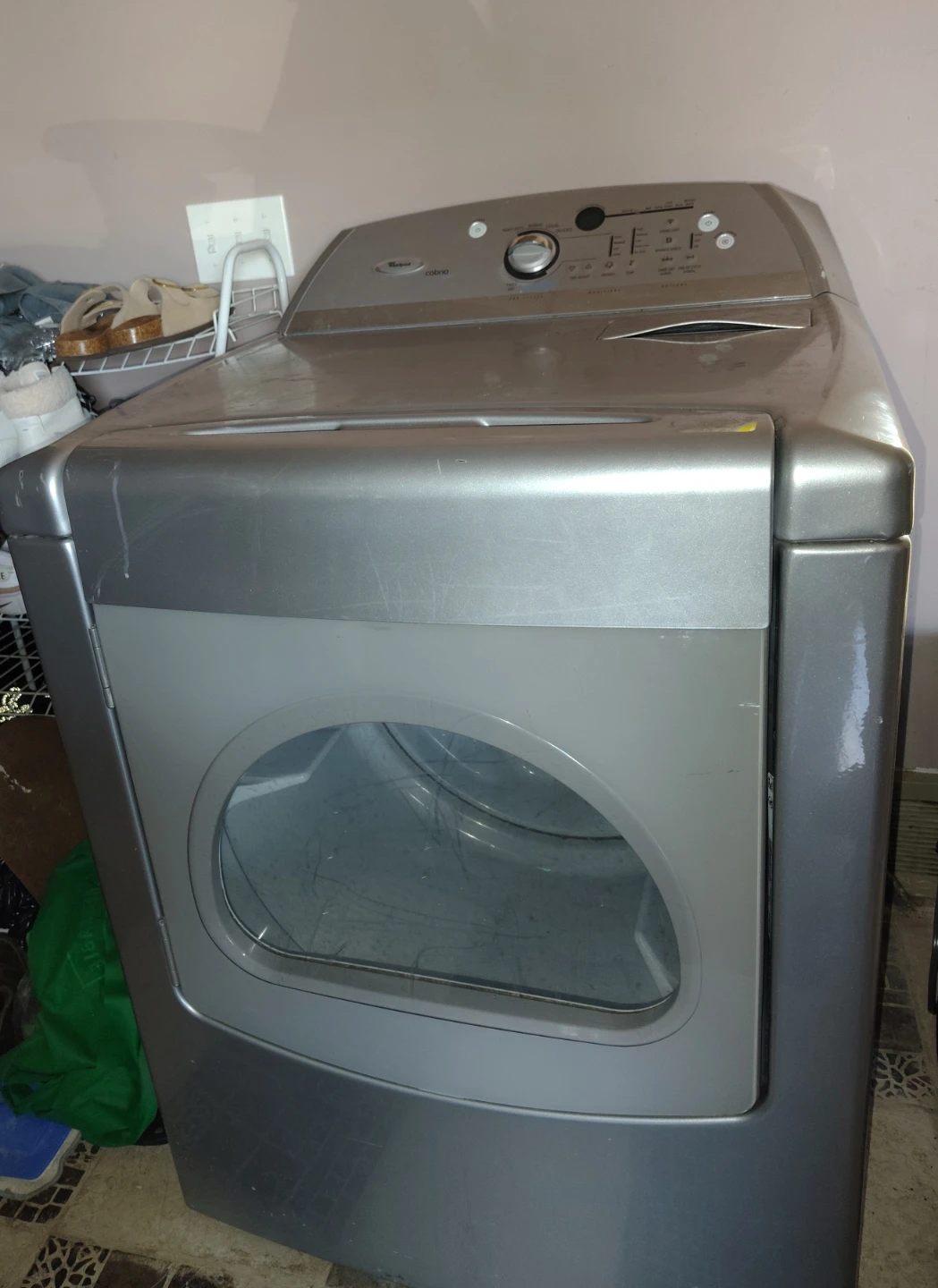 Whirlpool Cabrio Dryer - Silver