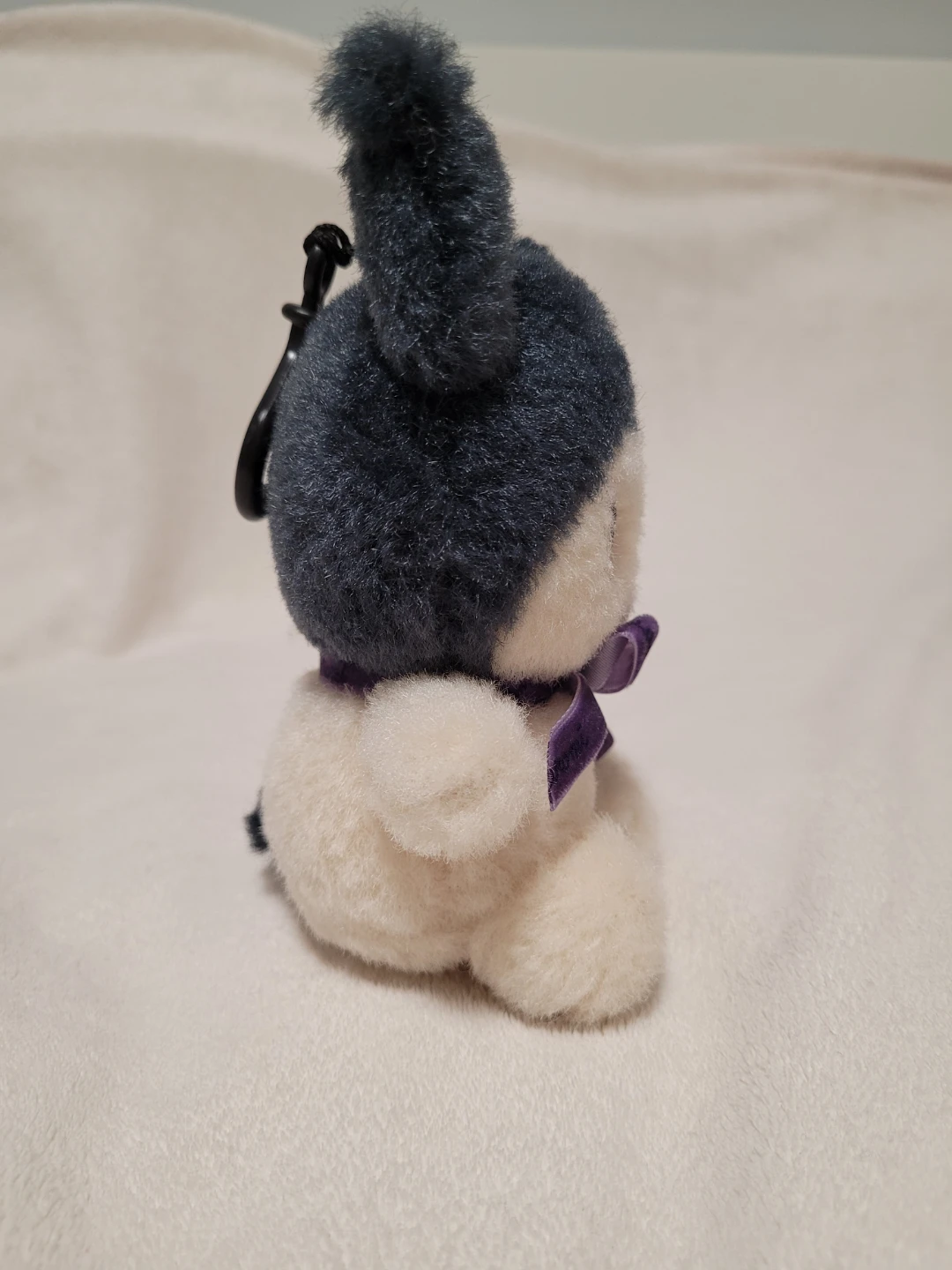 Kuromi Plush Keychain - photo 2